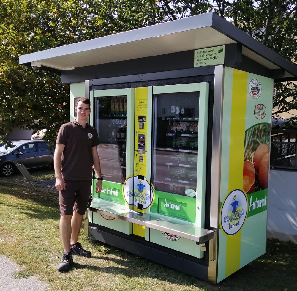 Direktverkauf
Hans-Peter beim Automaten