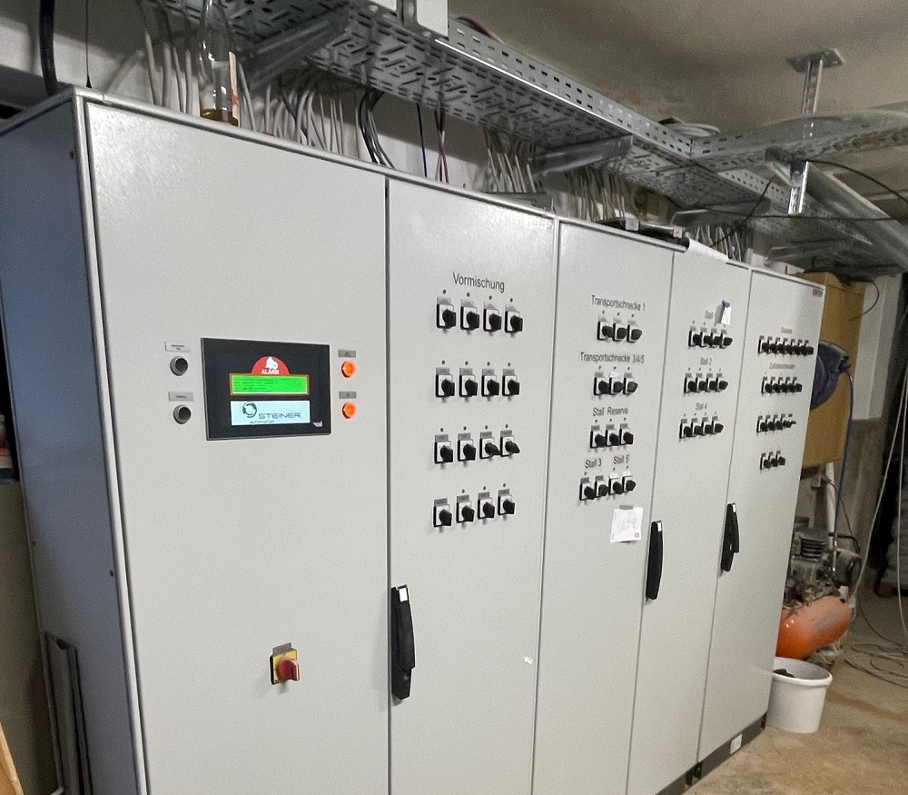 Futtermischanlage Umbau neu Futter