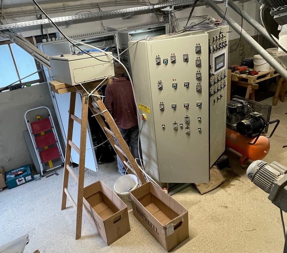 Futter Futtermischanlage umbau