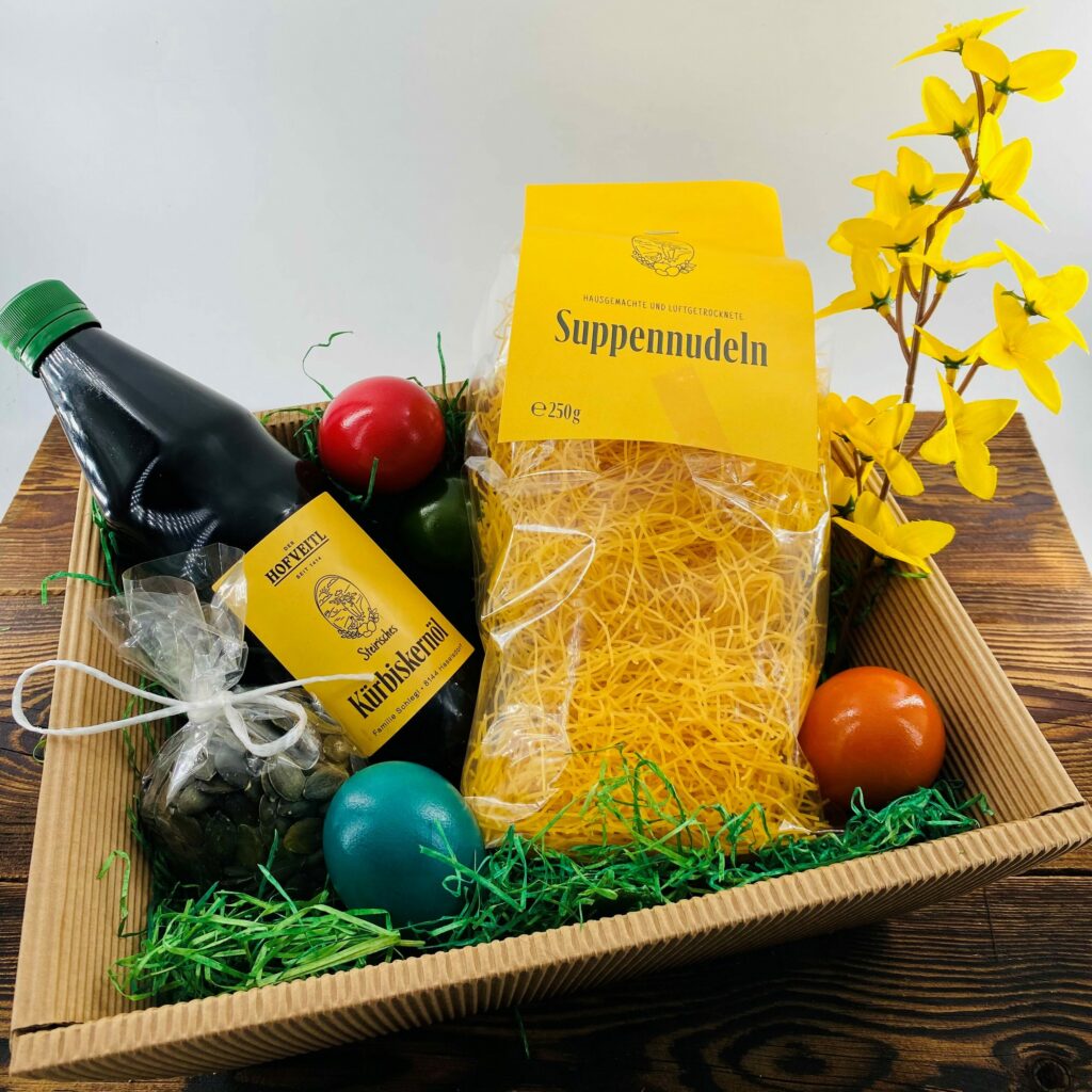 Geschenkskorb Ostern