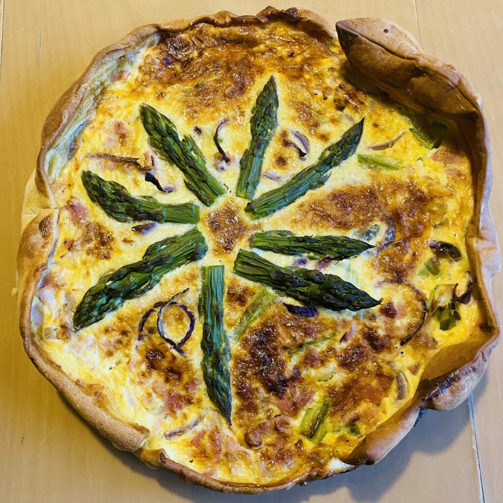 Spargelquiche