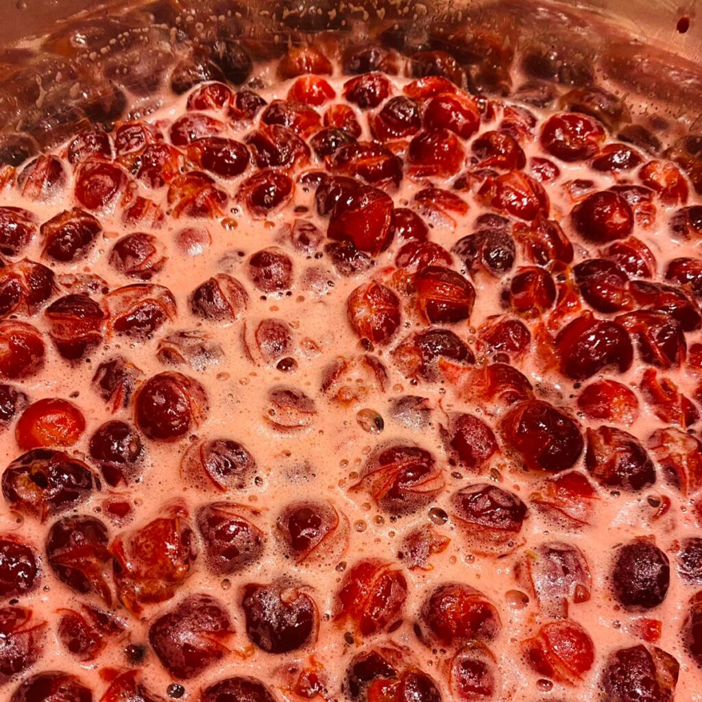 Weichselkompott kochen